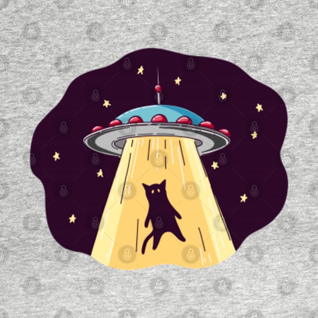 Cat Abduction / Abducted by Alien UFO by CatsRuletheWorld